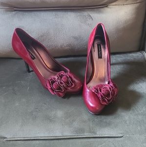Nanette Lepore Ruby Sweetheart heels size 9.5